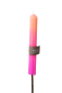 Mobile Preview: Kaufen Wachs Kerze Manufaktur Handarbeit Kerzenmanufaktur Variante: Neon-Pink/Neon-Orange